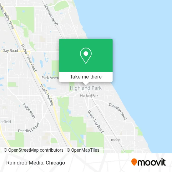 Raindrop Media map