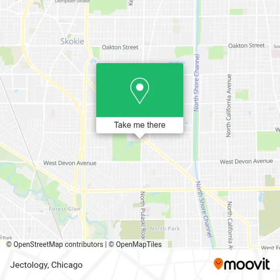 Jectology map
