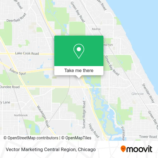 Vector Marketing Central Region map