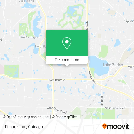 Fitcore, Inc. map