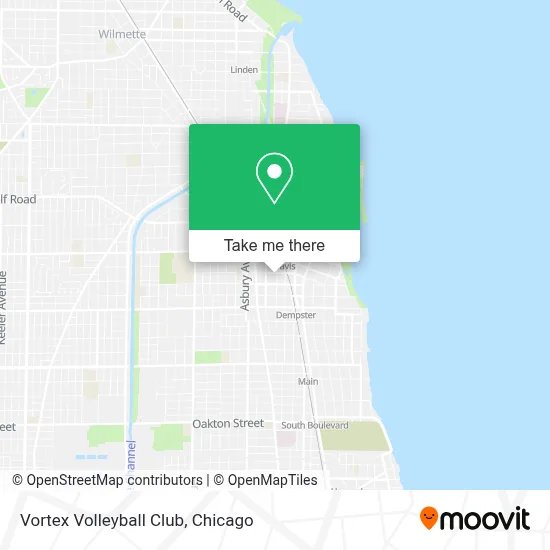Vortex Volleyball Club map