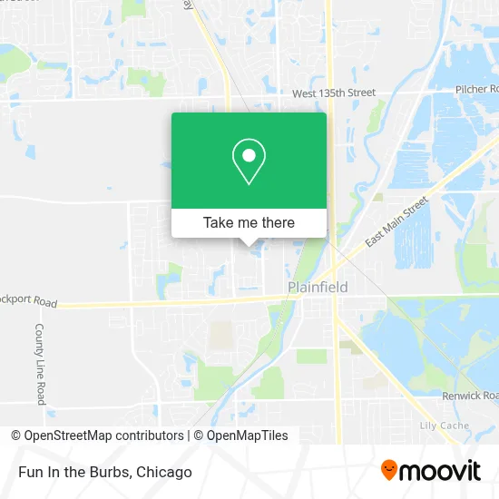Fun In the Burbs map