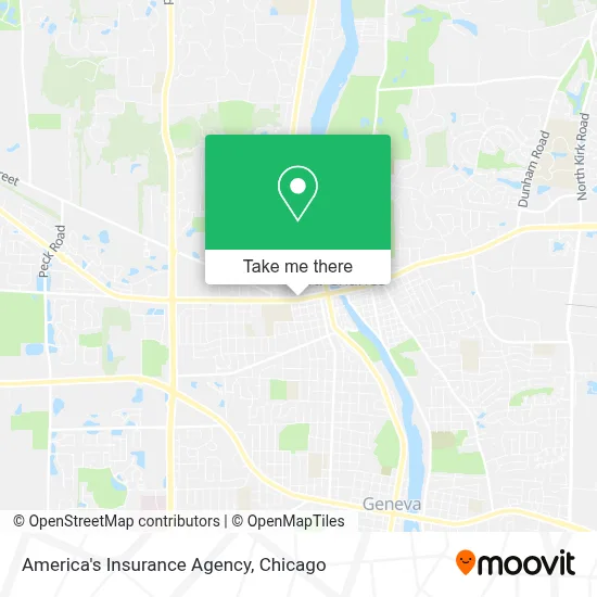 America's Insurance Agency map