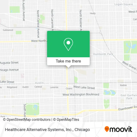 Healthcare Alternative Systems, Inc. map