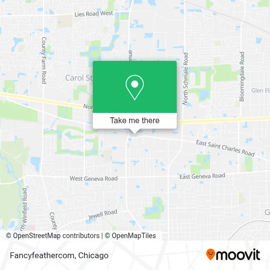 Fancyfeathercom map