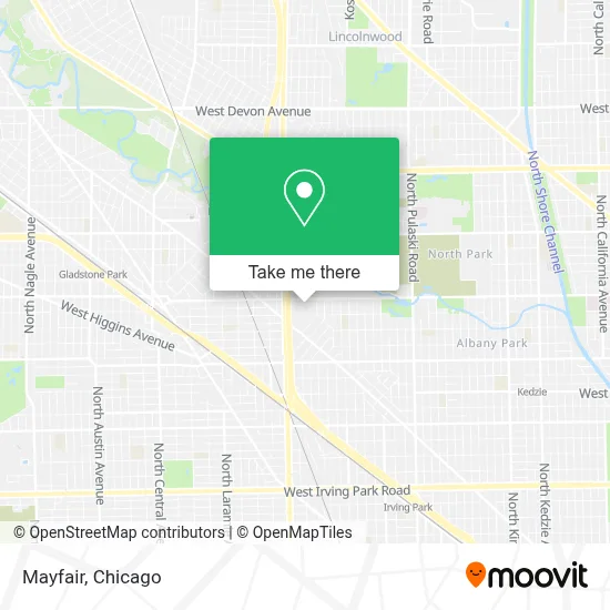 Mayfair map