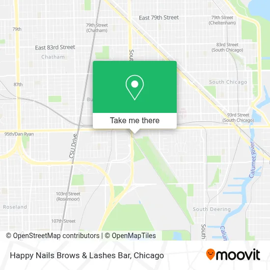 Happy Nails Brows & Lashes Bar map