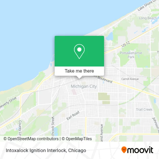 Intoxalock Ignition Interlock map