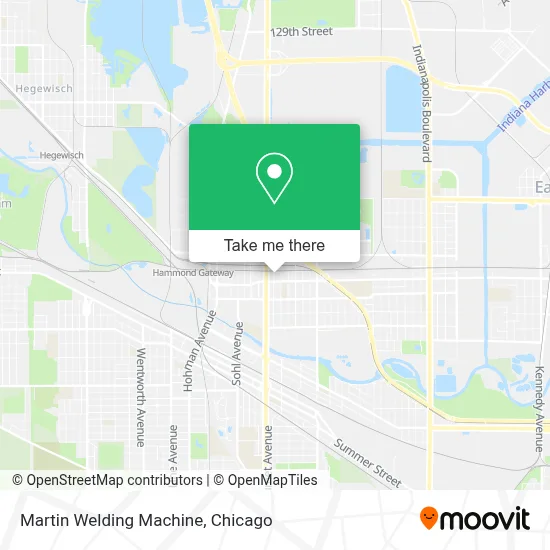 Martin Welding Machine map