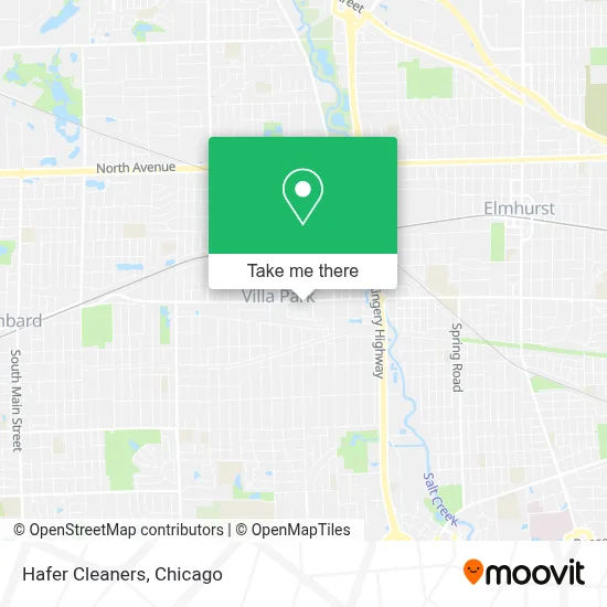 Hafer Cleaners map