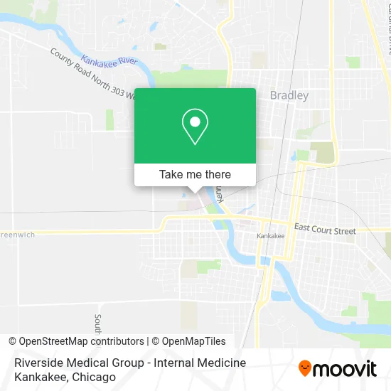 Riverside Medical Group - Internal Medicine Kankakee map