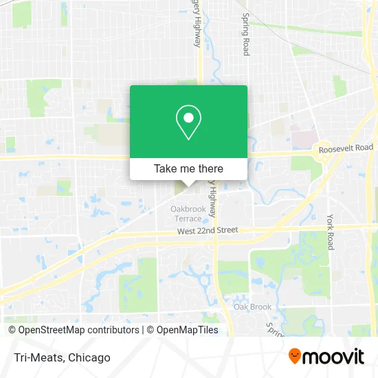 Tri-Meats map