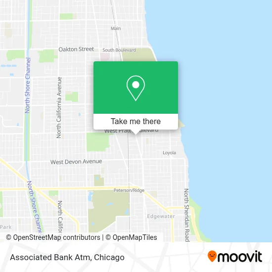 Associated Bank Atm map