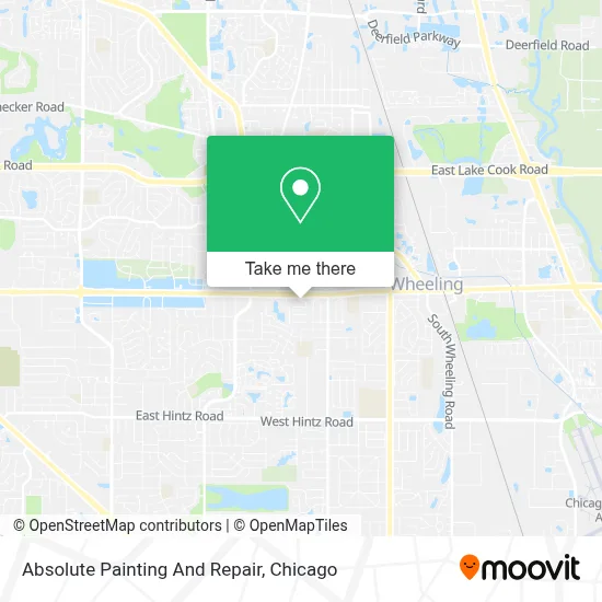 Absolute Painting And Repair map