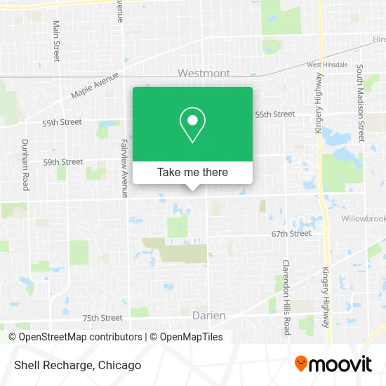 Shell Recharge map