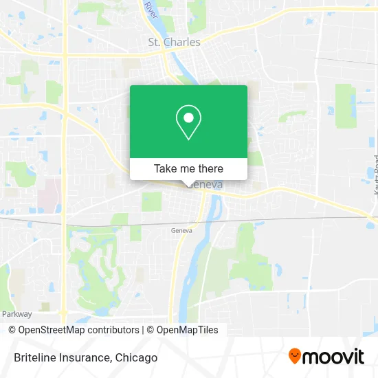 Briteline Insurance map