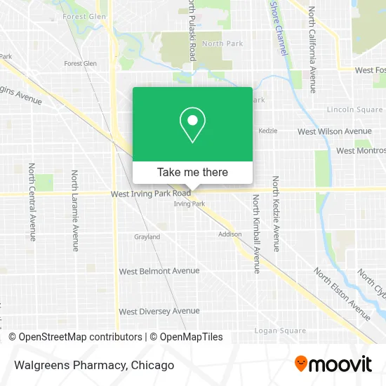 Walgreens Pharmacy map