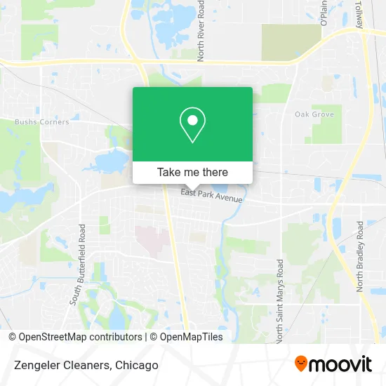 Zengeler Cleaners map