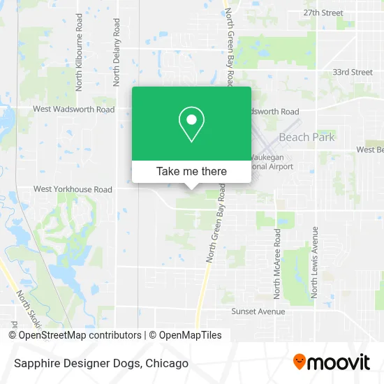 Sapphire Designer Dogs map