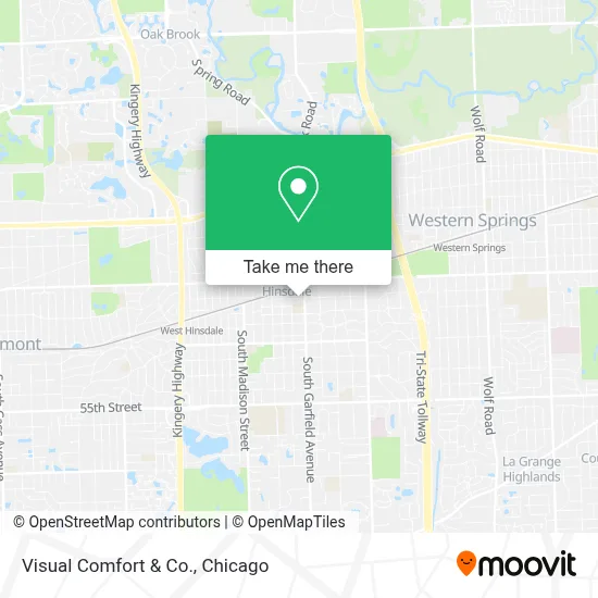 Visual Comfort & Co. map