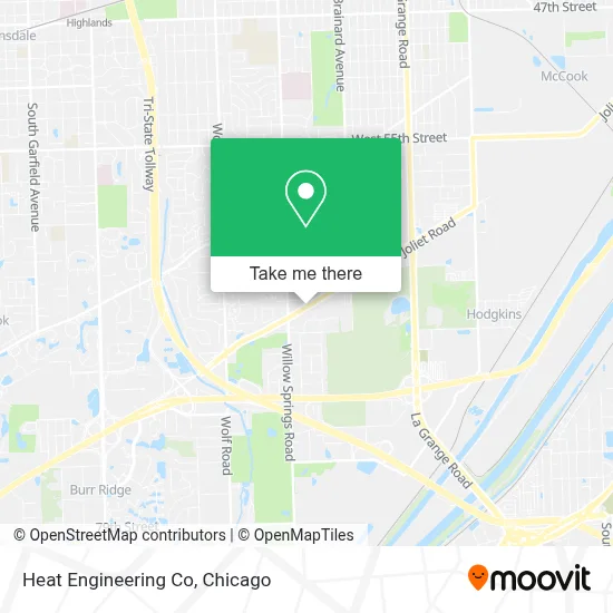 Heat Engineering Co map