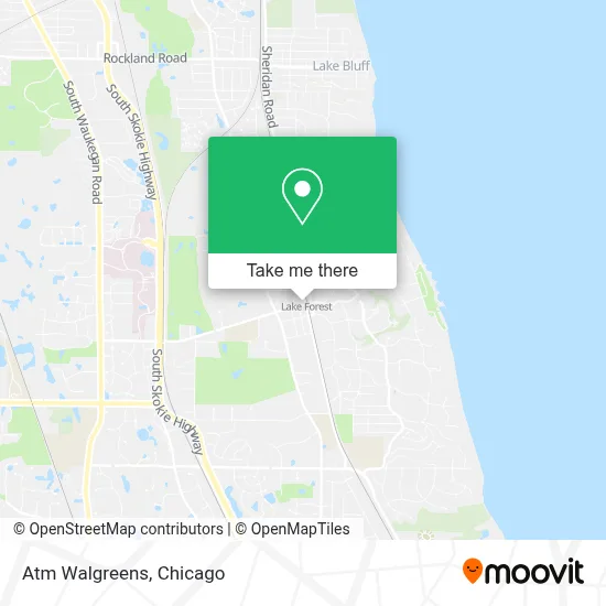 Atm Walgreens map