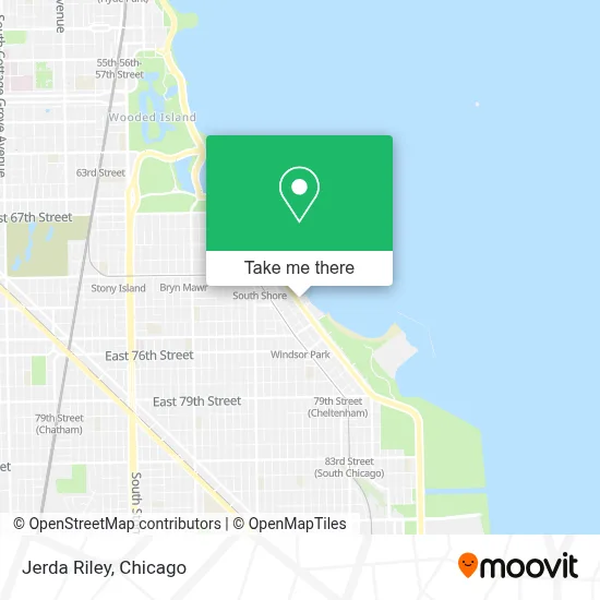 Jerda Riley map