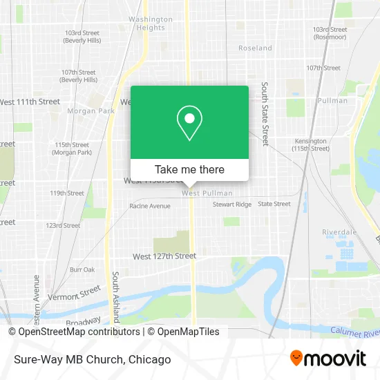 Sure-Way MB Church map