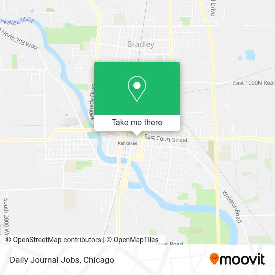 Daily Journal Jobs map