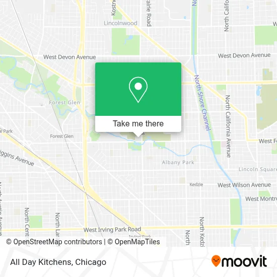 All Day Kitchens map