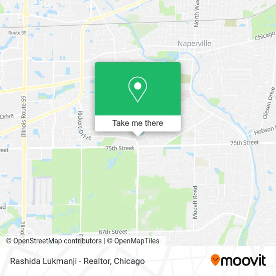 Rashida Lukmanji - Realtor map