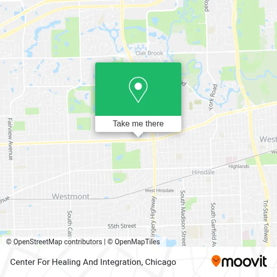 Center For Healing And Integration map