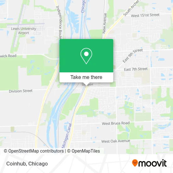 Coinhub map