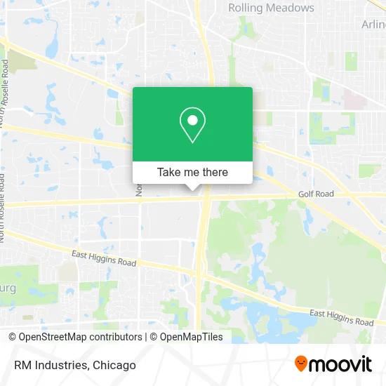 Rm Industries map