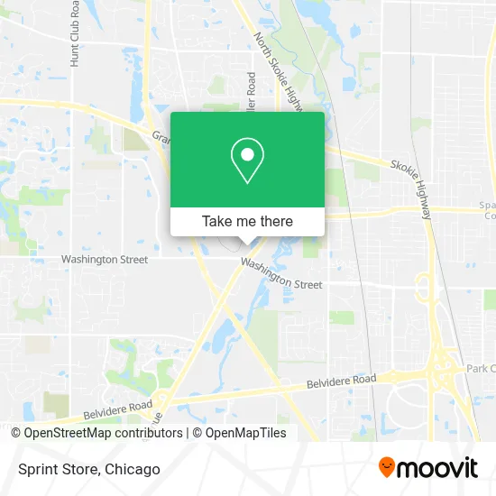 Sprint Store map