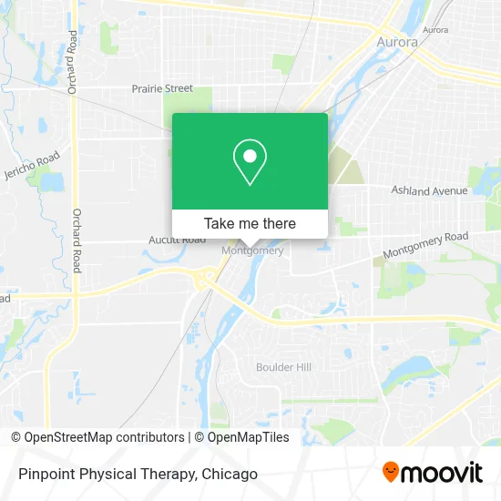 Pinpoint Physical Therapy map
