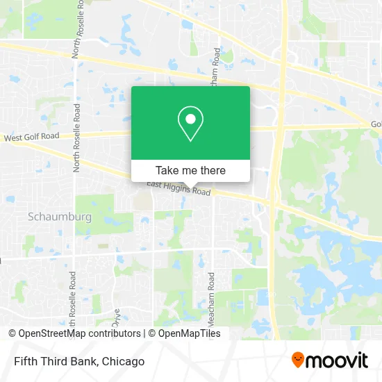 Fifth Third Bank map