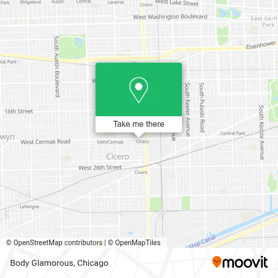 Body Glamorous map