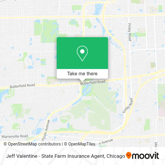 Jeff Valentine - State Farm Insurance Agent map