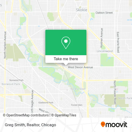 Greg Smith, Realtor map