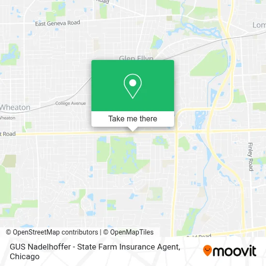 GUS Nadelhoffer - State Farm Insurance Agent map