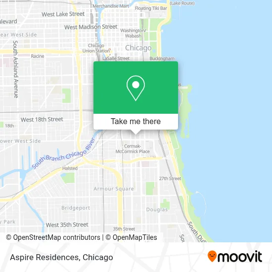 Aspire Residences map
