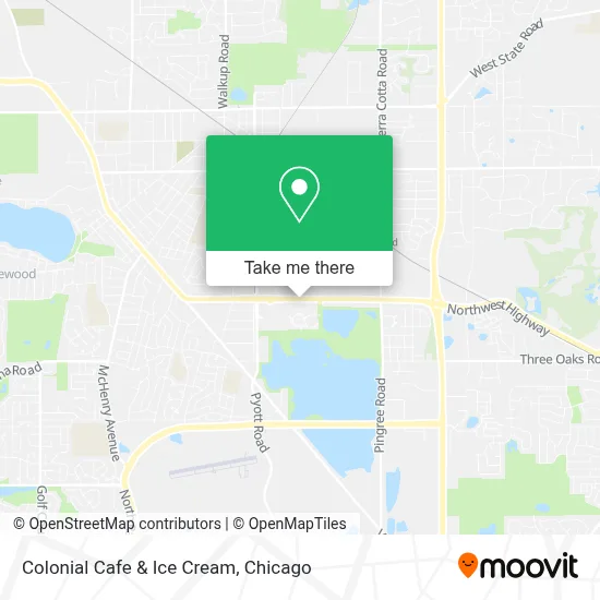 Colonial Cafe & Ice Cream map