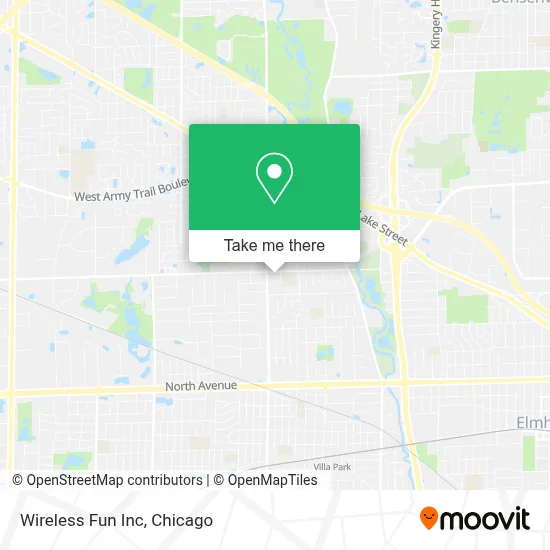 Wireless Fun Inc map