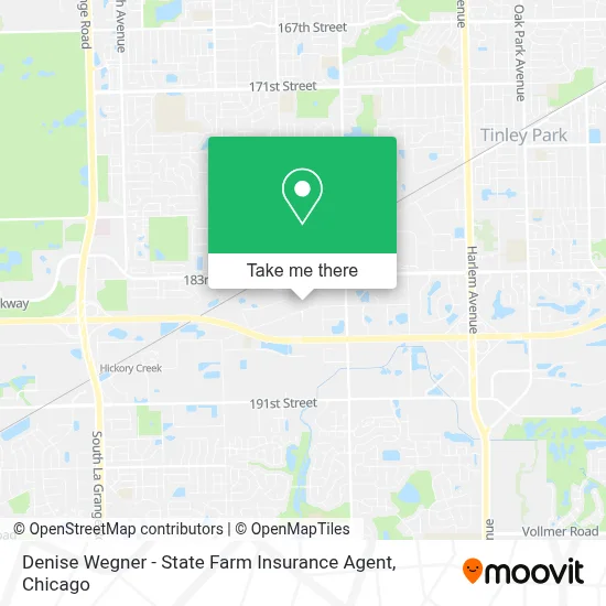 Denise Wegner - State Farm Insurance Agent map