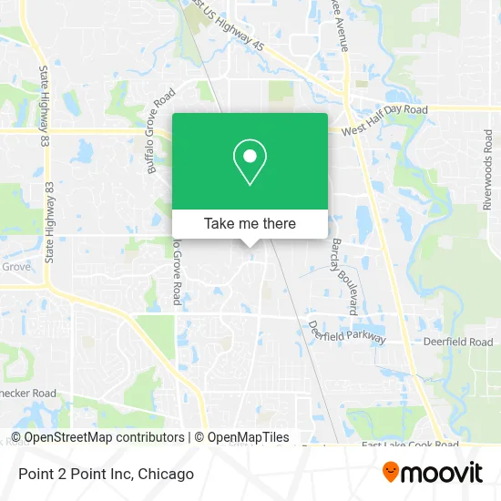 Point 2 Point Inc map