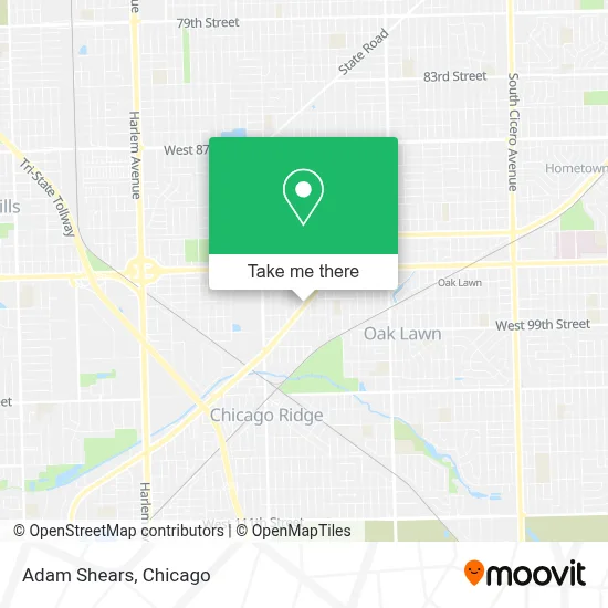 Adam Shears map