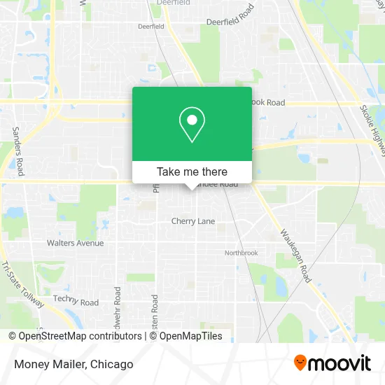 Money Mailer map
