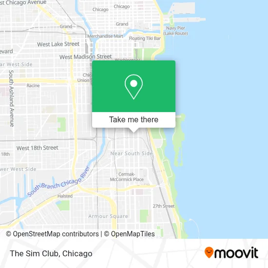 The Sim Club map