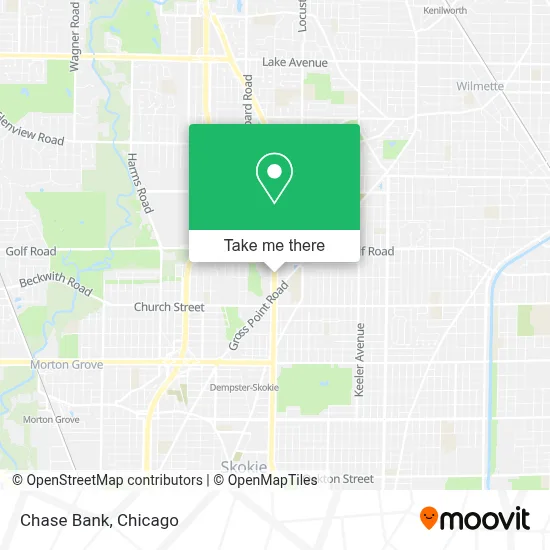 Chase Bank map